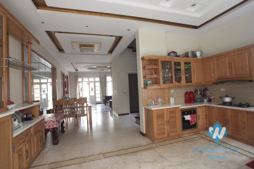 Nice house for rent in Ciputra, Tay Ho, Hanoi, Vietnam